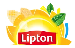 Lipton Ice Tea logo, horizontal version, on a transparent background