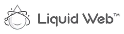 Liquid Image logo, monochrome wordmark version, on a transparent background