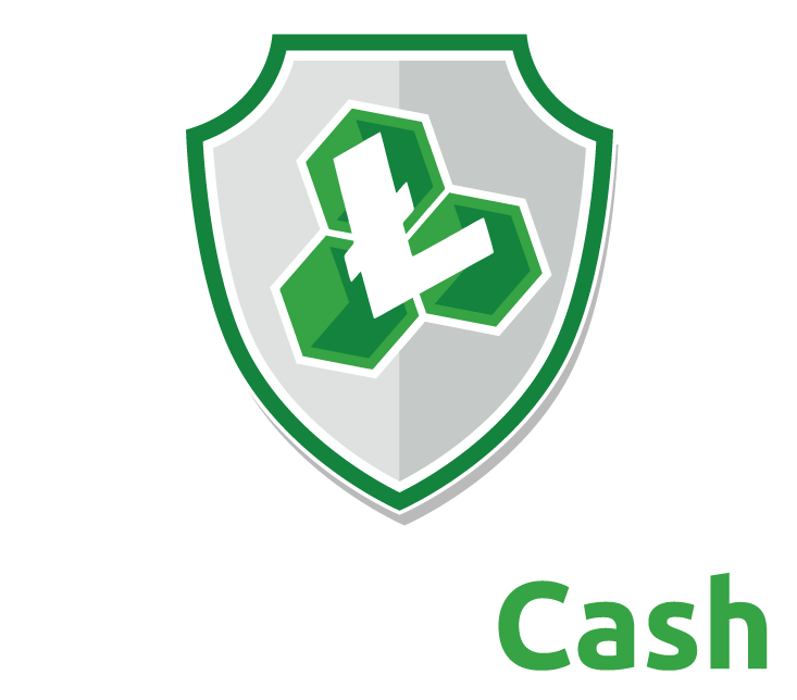 Litecoin Cash logo on a transparent background