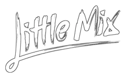 Logo Little Mix, version monochrome, sur fond transparent