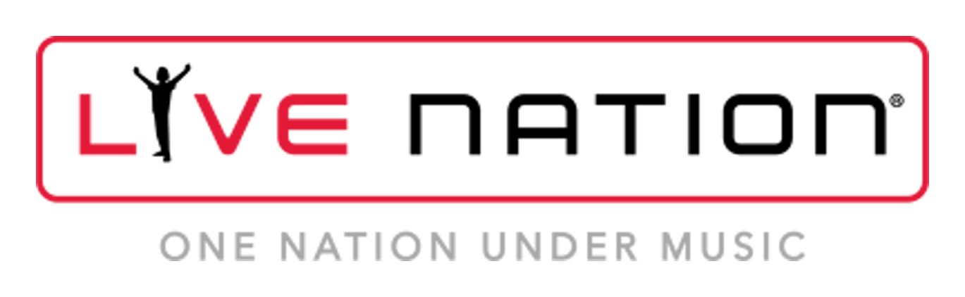 Live Nation logo on a transparent background