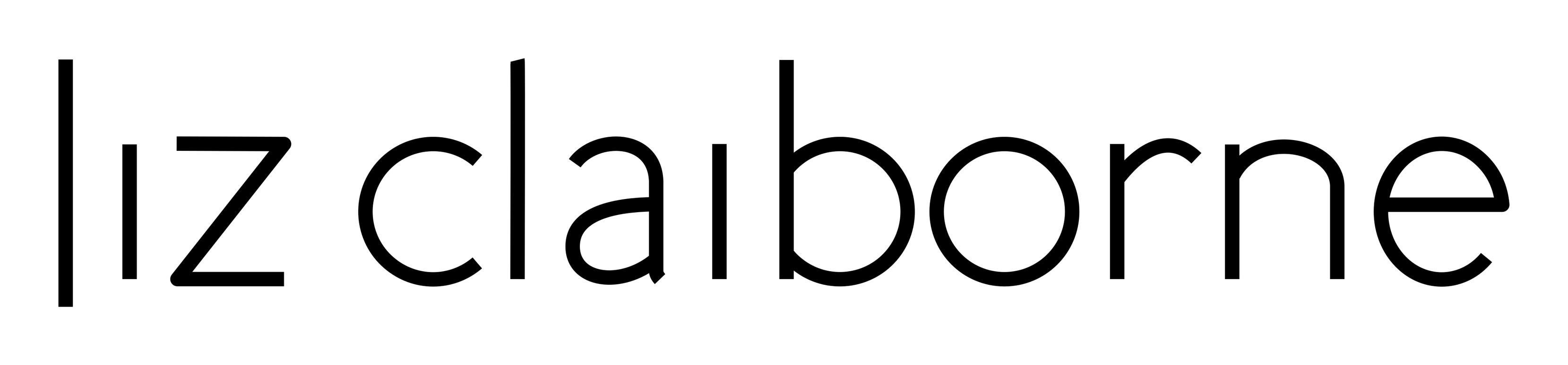 Liz Claiborne logo on a transparent background