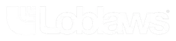 Logo Loblaws, version logotype blanc, sur fond transparent