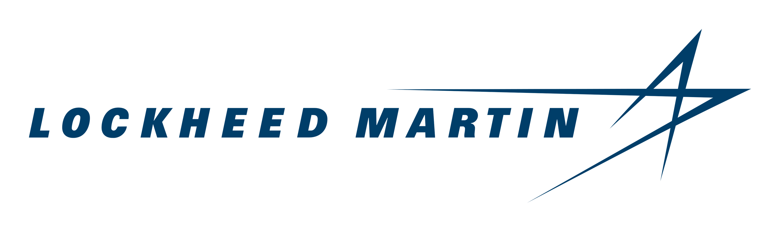 Lockheed Martin logo on a transparent background