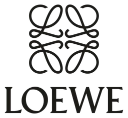 Loewe logo, black icon version, on a transparent background