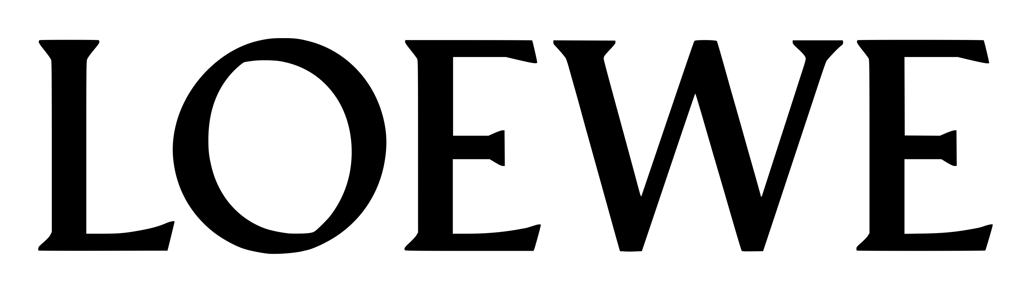 Loewe logo on a transparent background