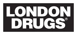 London Drugs logo, monochrome version, on a transparent background