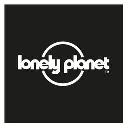 Lonely Planet Logo, Variante Icon schwarz, auf transparentem Hintergrund