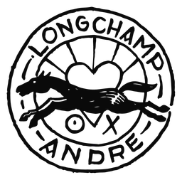 Longchamp logo, black icon version, on a transparent background
