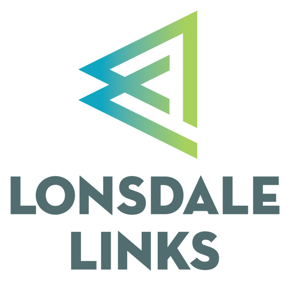 Lonsdale のロゴ（背景透過）