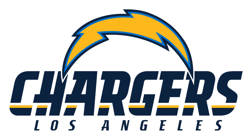 Los Angeles Chargers logo on a transparent background