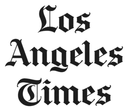 Los Angeles Times logo, black icon version, on a transparent background