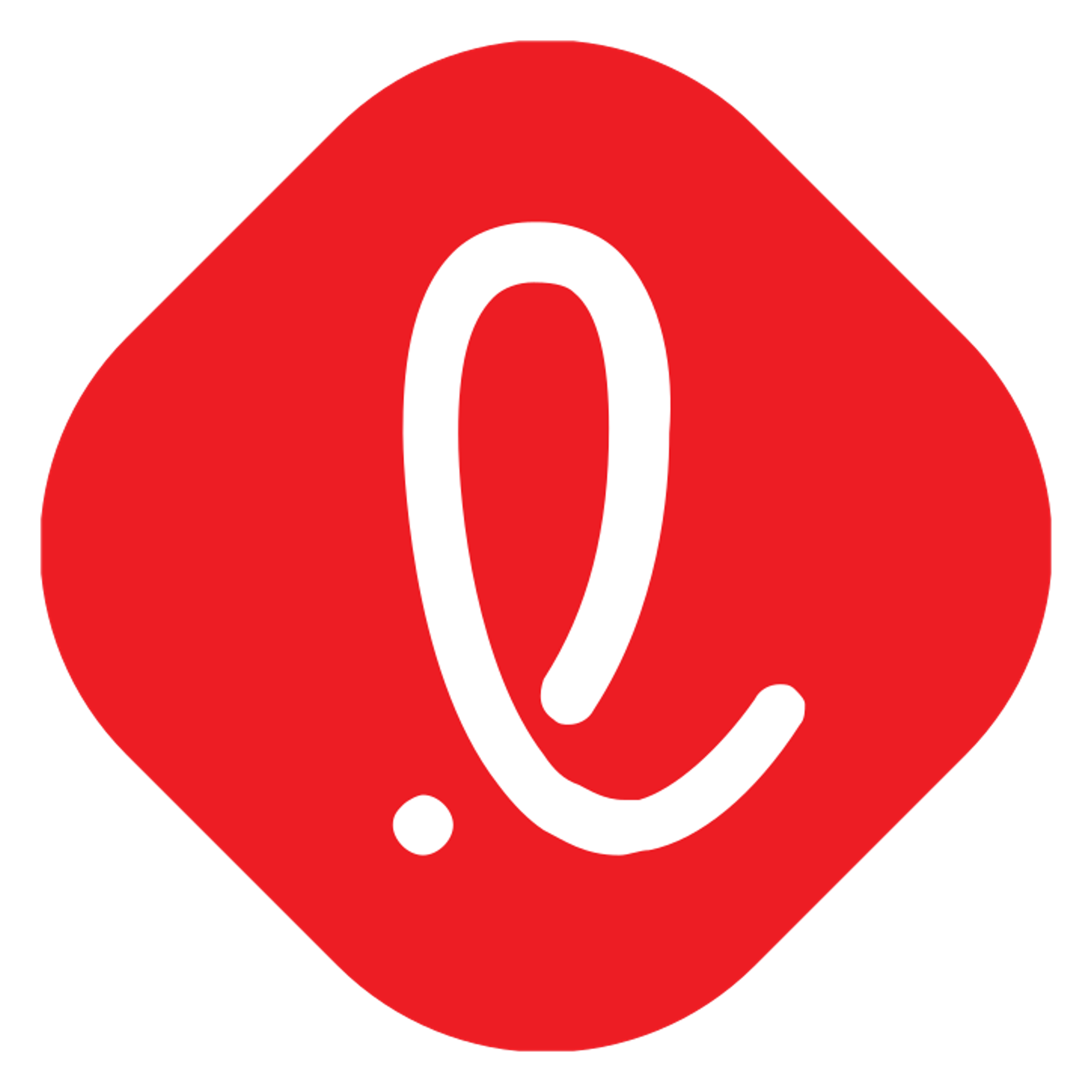 Lotte logo on a transparent background