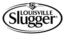 Louisville Slugger logo, black version, on a transparent background