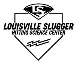 Louisville Slugger logo, monochrome icon version, on a transparent background