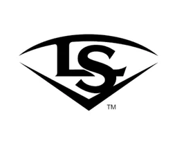 Louisville Slugger logo, white icon version, on a transparent background
