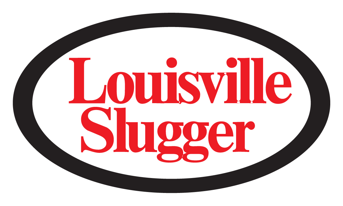 Louisville Slugger logo on a transparent background