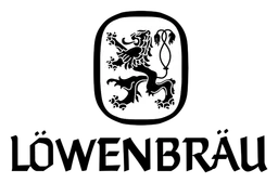 Lowenbrau Logo, Variante monochrom, auf transparentem Hintergrund