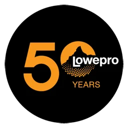 Lowepro logo, icon version, on a transparent background
