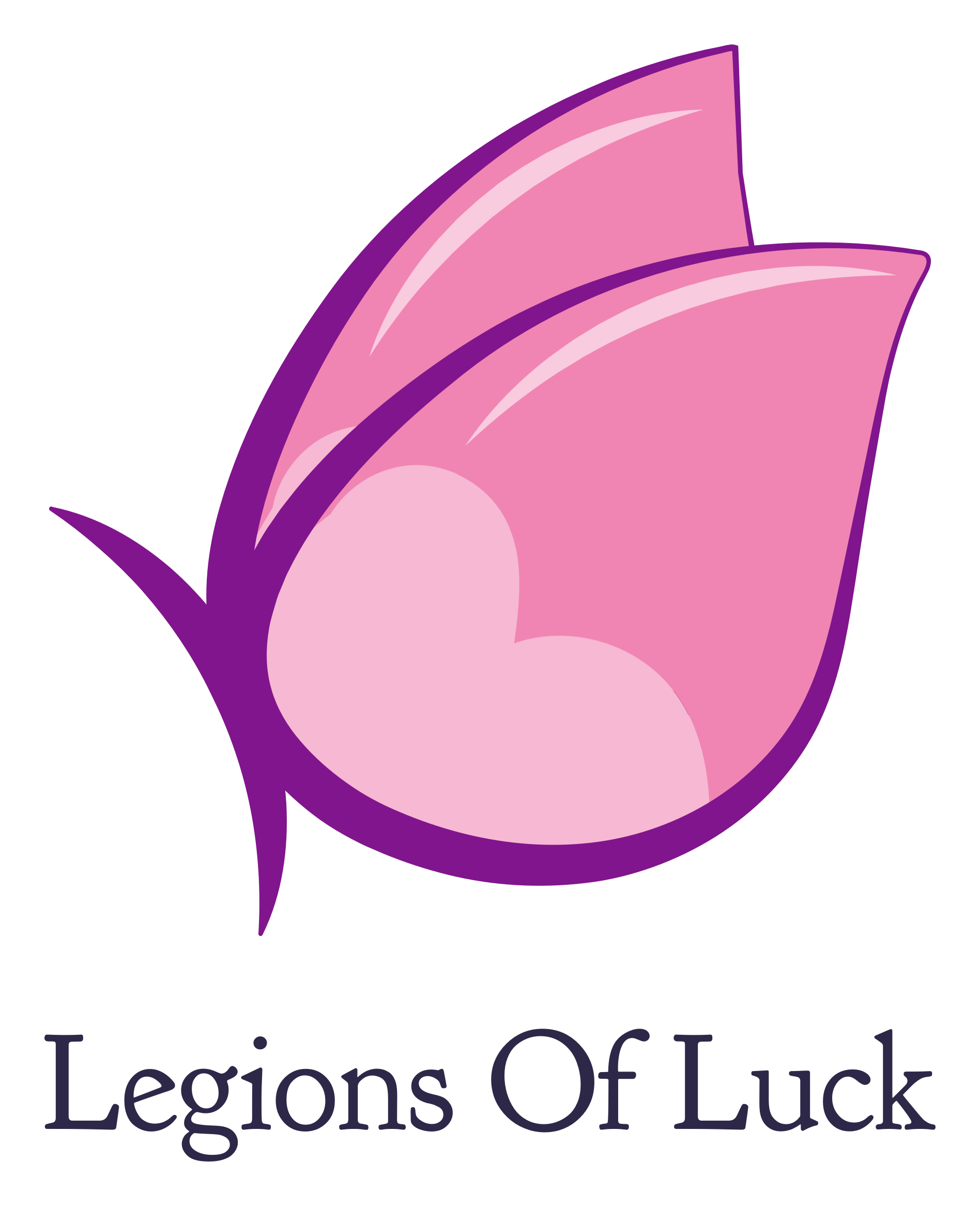 Lucky logo on a transparent background