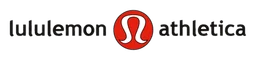 Lululemon logo, wordmark version, on a transparent background