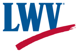 LWV logo, horizontal version, on a transparent background