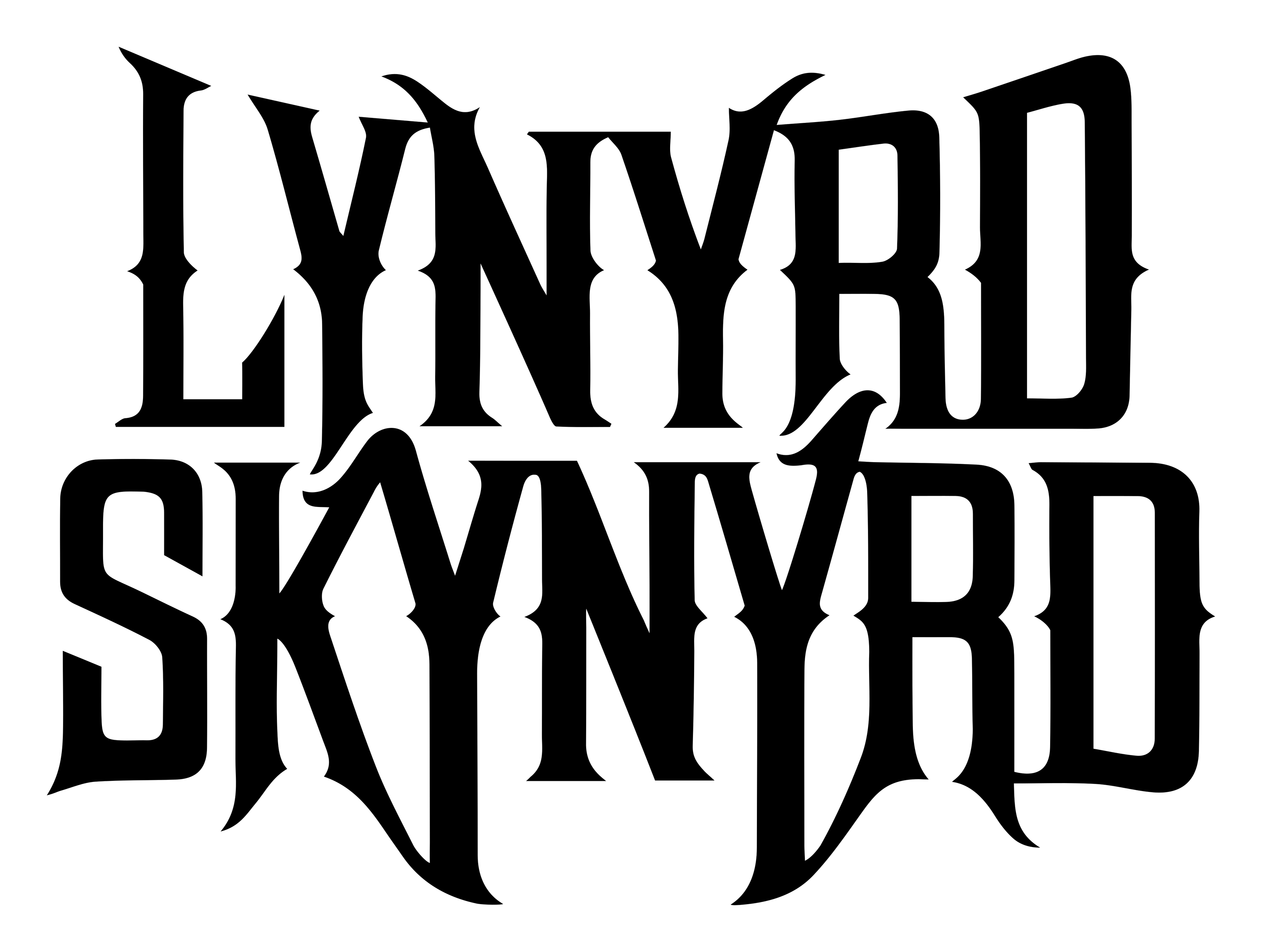 Lynyrd Skynyrd logo on a transparent background