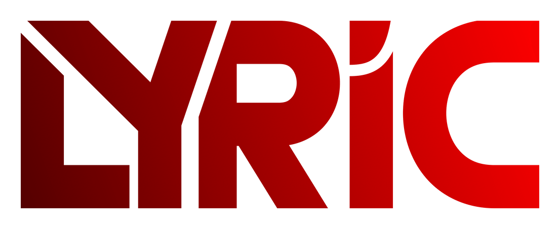 Lyric logo on a transparent background