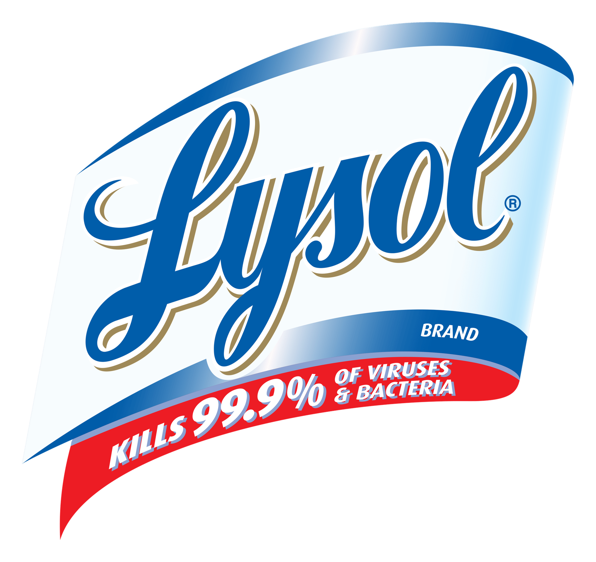 Logo da Lysol em fundo transparente
