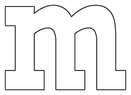 M and MS logo, black version, on a transparent background