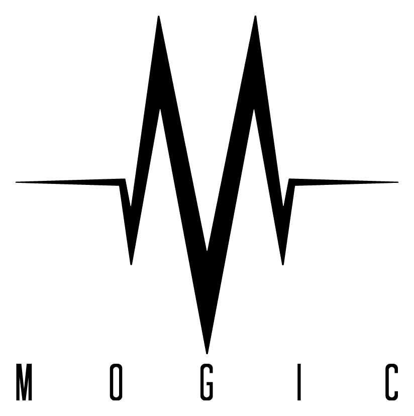 M Audio logo on a transparent background