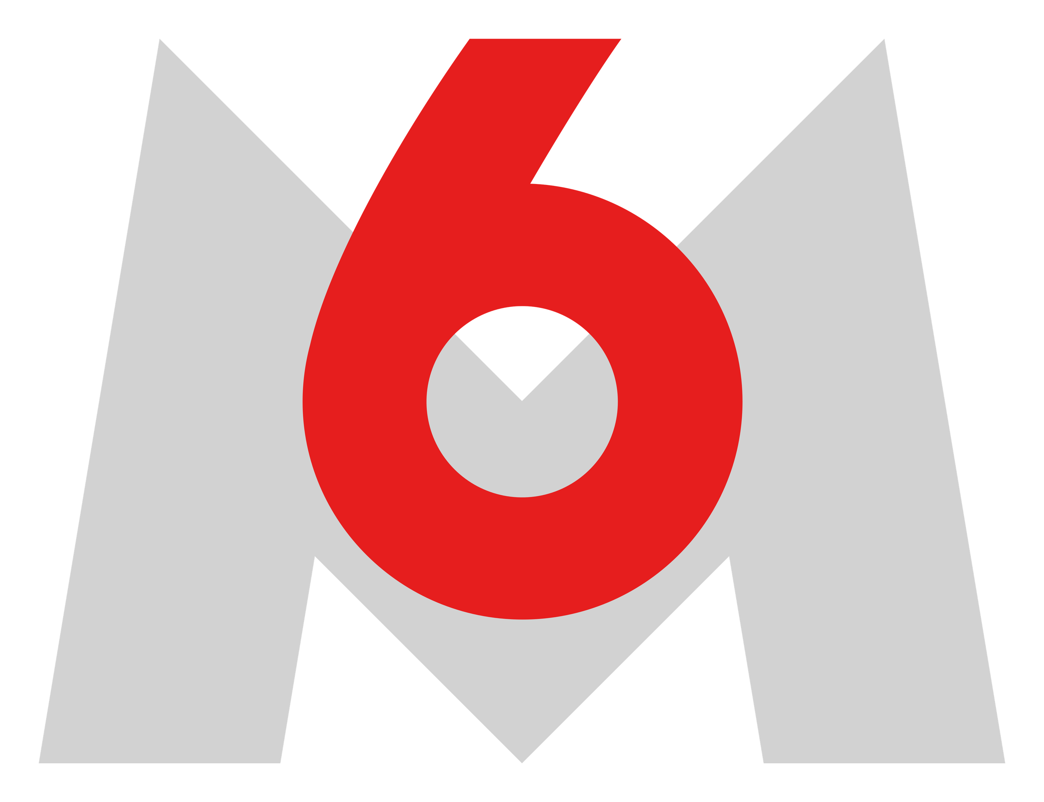M6 logo on a transparent background