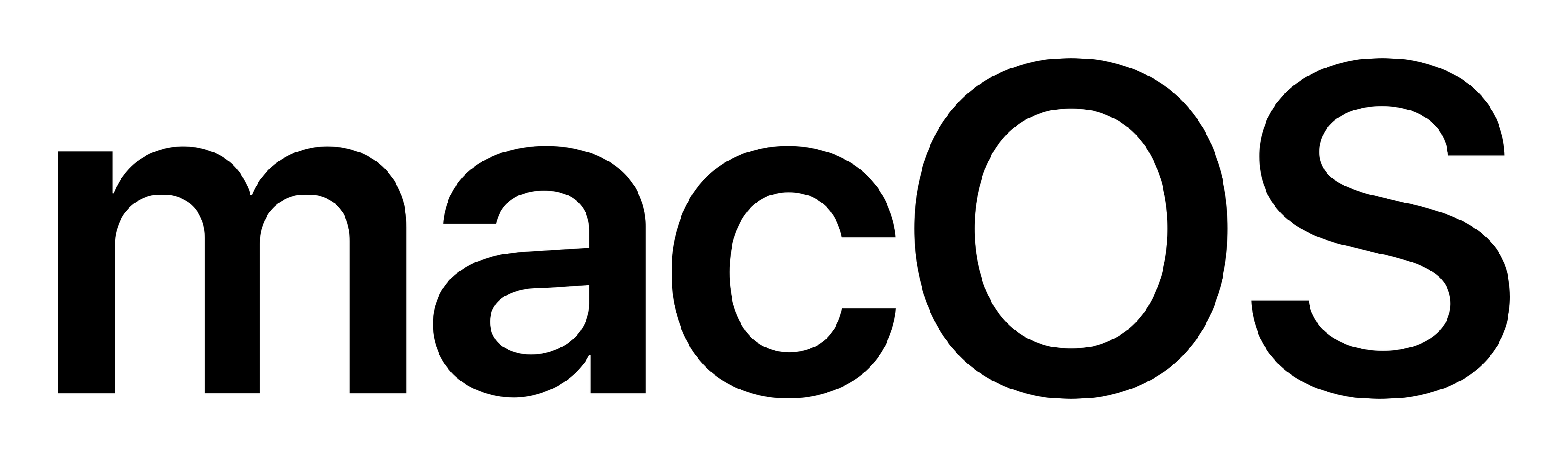 Mac logo on a transparent background
