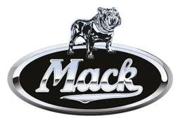 Mack logo, monochrome version, on a transparent background