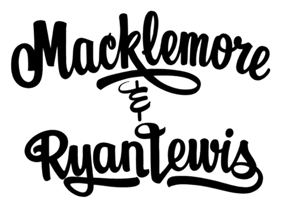 Macklemore logo on a transparent background