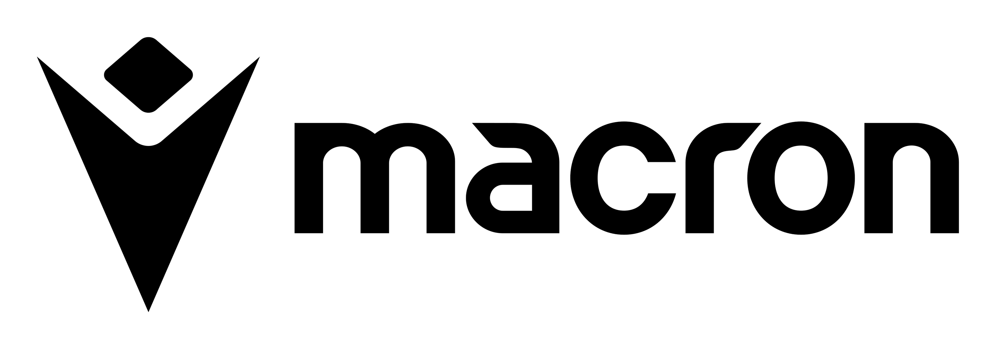 Macron logo on a transparent background