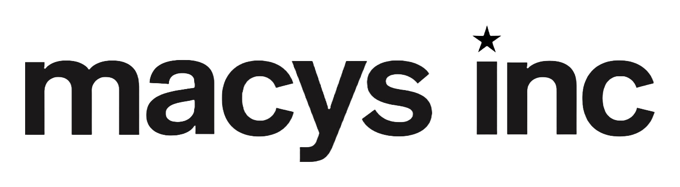 Macys logo on a transparent background