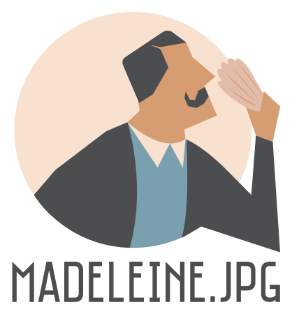 Madeleine logo, icon version, on a transparent background