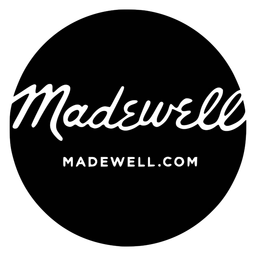 Madewell logo, black icon version, on a transparent background