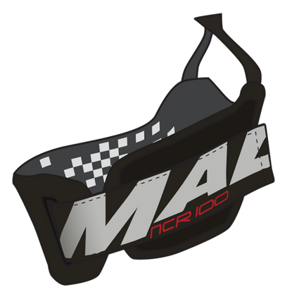 Madshus logo, black icon version, on a transparent background