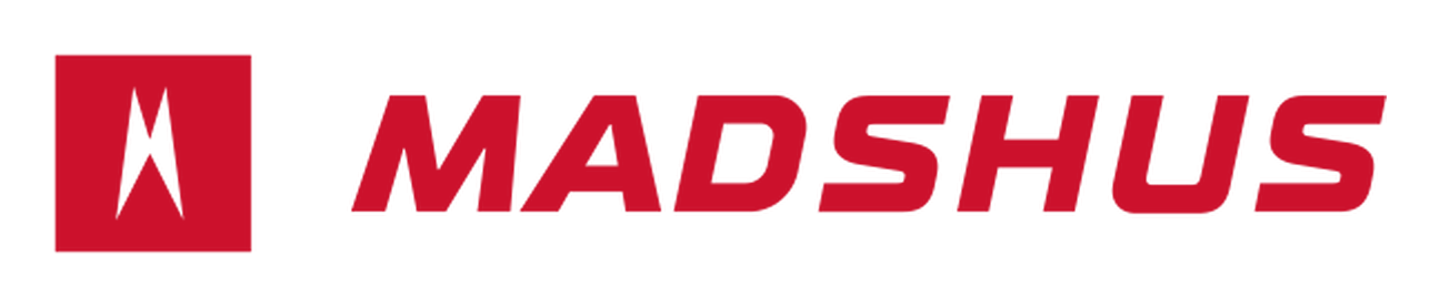Madshus logo on a transparent background