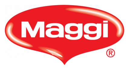 Maggi logo on a transparent background