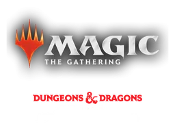Logo de Magic the Gathering, versión horizontal, sobre fondo transparente