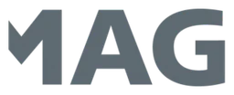 Magirus logo, monochrome wordmark version, on a transparent background