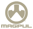 Magpul logo, monochrome icon version, on a transparent background
