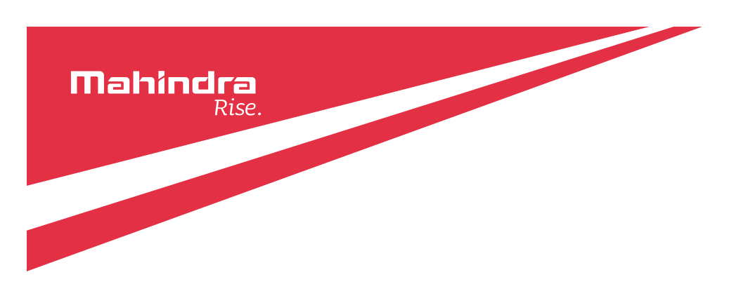 Mahindra Logo auf transparentem Hintergrund