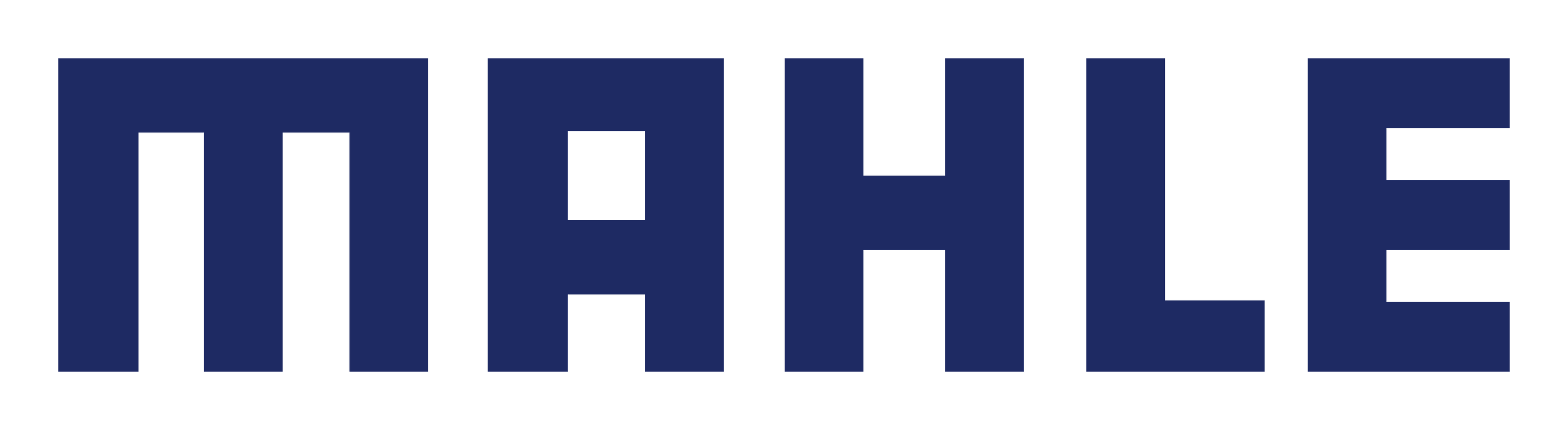 Mahle logo on a transparent background