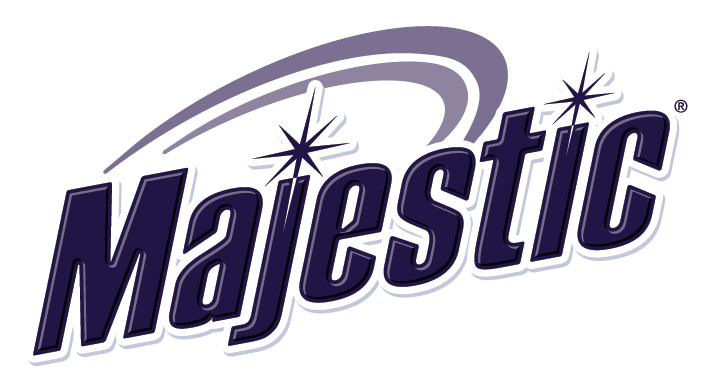 Majestic Athletic logo on a transparent background