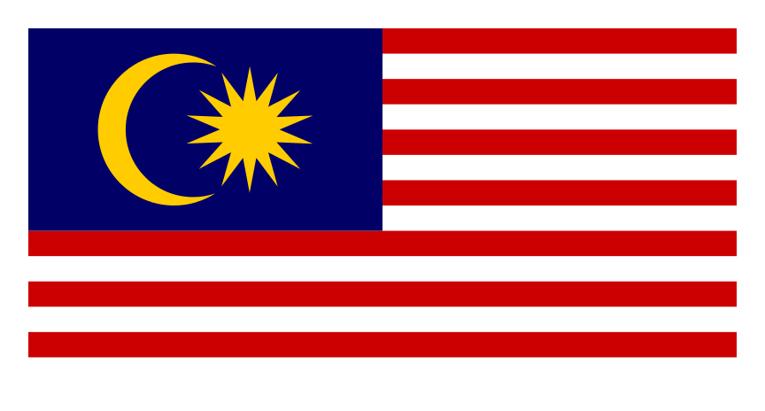 Malaysia logo on a transparent background