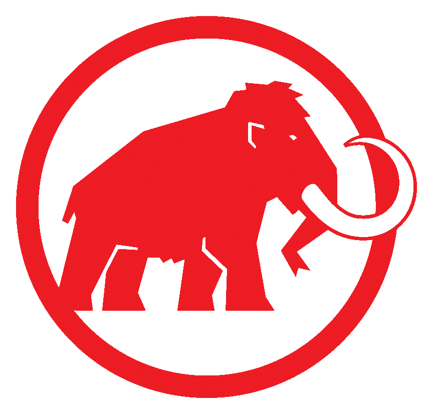 Logo Mammut sur fond transparent